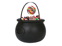 Cazan de Halloween pentru vrăjitoare - 1 buc.