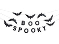 Ghirlandă de hârtie BOO SPOOKY - 1,5 m - 1 buc.