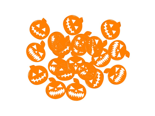 Confetti dovleac Halloween - 30 buc.