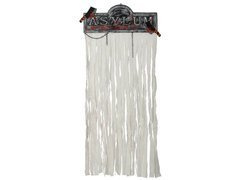 Perdea de ușă albă cu semn de Halloween - 1 buc.