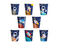 Pahare de hârtie Planete - 220 ml - 8 buc.