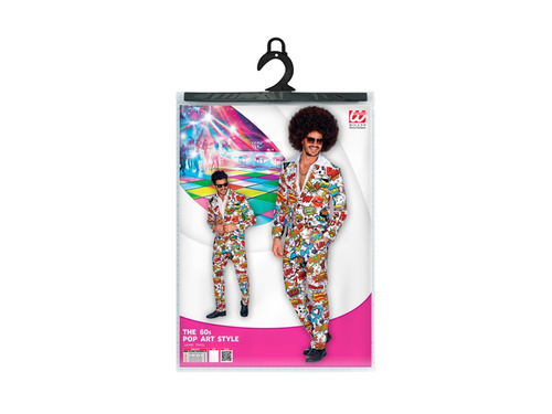Costum Pop Art din anii 1960.