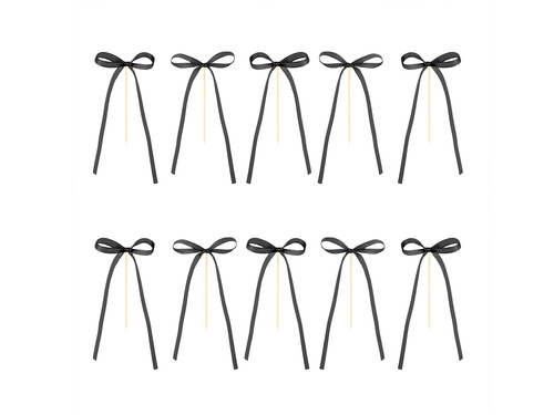 Cake Cupcake Picks - negru - 10 buc.