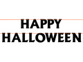 Banner Halloween fericit - 500 cm - 1 buc.