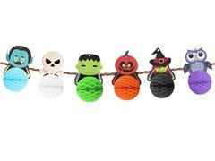 Ghirlandă rozetă Halloween - 300 cm - 1 buc.