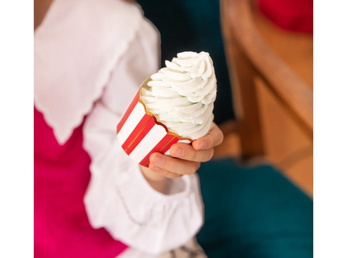 Rulouri de Crăciun pentru cupcakes - 50 buc.