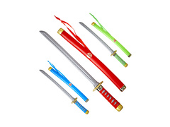 Katana japoneză cu teacă - 60 cm - culori mixte