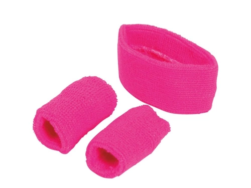 Disco 80s brățări roz - 3 buc.