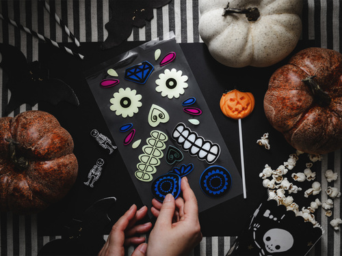 Stickere gel dovleac - 2 buc.