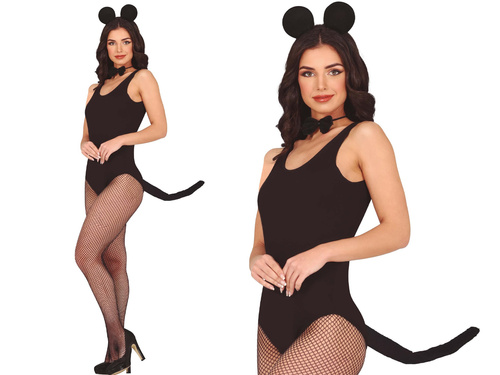 Set mouse negru - 1 kpl.