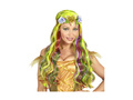Peruca Flower Fairy cu bentiță de flori