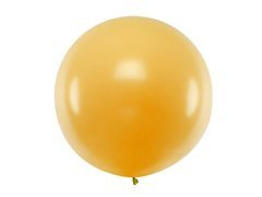 Balon gigant cu diametrul de 1 m - auriu metalic.