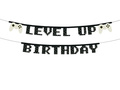 Banner aniversar Level up Gamer - 250 cm - 1 buc.