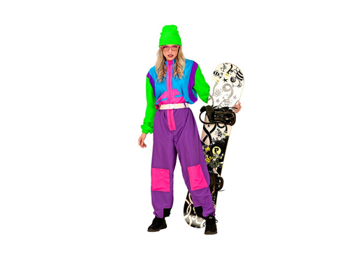 Neon Purple-Aquamarine-Green Outfit - Jumpsuit