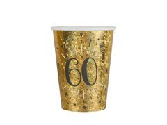 Cupe pentru a 60-a aniversare 60 Sparkling - 250 ml - 10 buc.
