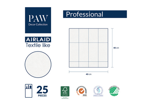 Buzunare pentru tacâmuri Trandafiri argintii - 40 cm - 25 buc.