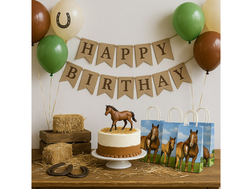 Pungi cadou Cai - 4 buc.