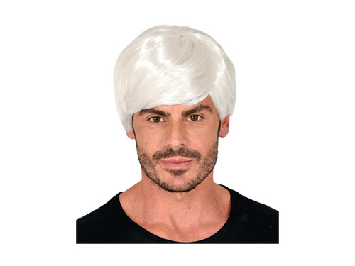 Peruca albă pentru bărbați