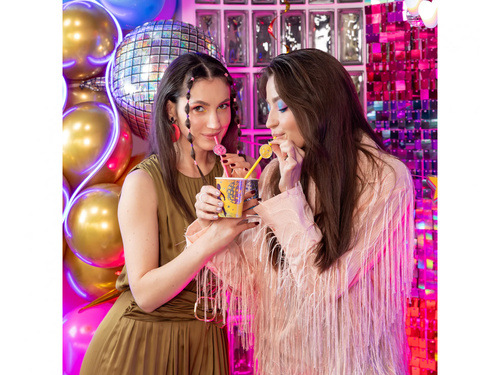 Pahare Retro Disco - 220 ml - 6 buc.