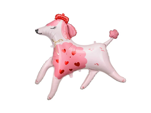 Balon din folie Poodle - 105 x 100 cm - 1 buc.