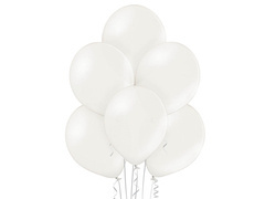 Baloane mari metalice din latex - 14 inch - perla - 100 buc.
