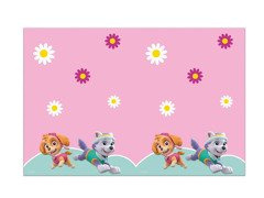 Pânză de masă aniversară Psi Patrol Skye și Everest - 120 x 180 cm - 1 buc.