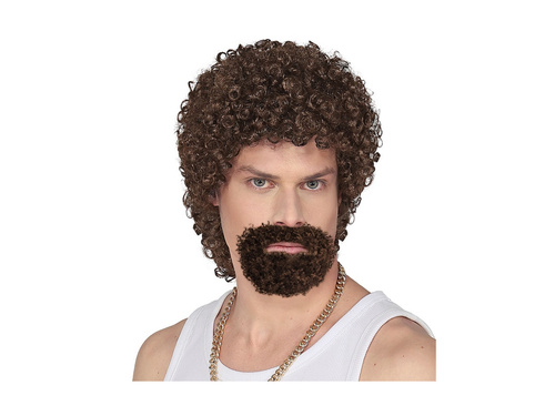 Peruca Dl. Minunat cu o barbă de capră