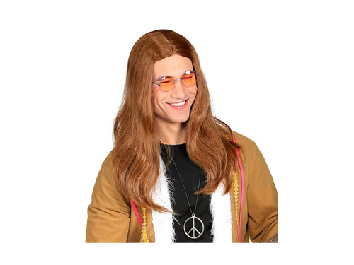 Peruca hippie Groovy Dude