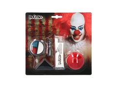 Set de pictură pe față Clown Horror