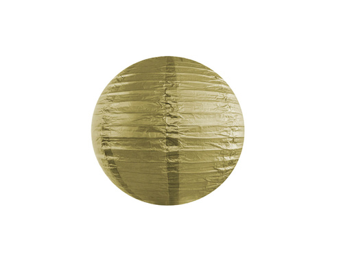 Lanternă cu bilă aurie - 35 cm - 1 buc.