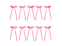 Cake Cupcake Picks - fuchsia - 10 buc.