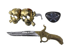 Set accesorii pirat - 3 elemente