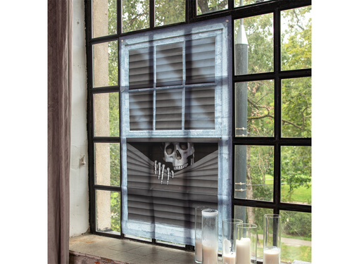 Decor fereastră Schelet - 80x120 cm - 1 buc.