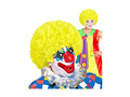 Peruca clovn creț păr afro galben