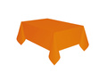 Față de masă din hârtie portocalie - 137 x 274 cm - 1 buc.