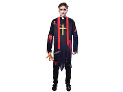 Costume de preot zombie pentru bărbați