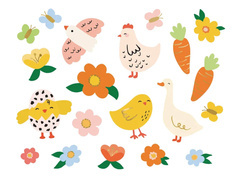 Tatuaje lavabile pentru Paște - 20 buc.