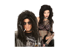 Hard Rock negru peruca cret