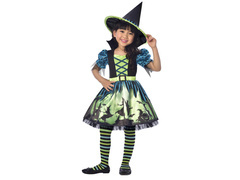 Costum de vrăjitoare pentru fete