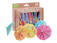 Umbrele de hârtie pentru băuturi - 10 cm - 100 buc.