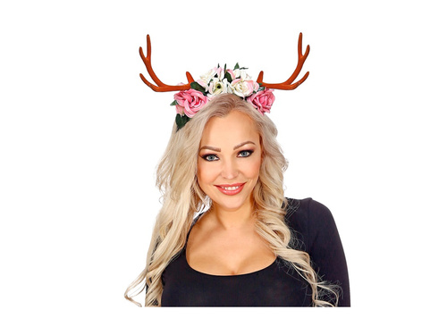 Bentiță coarne cu flori