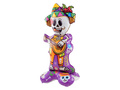 Schelet mexican în picioare balon de folie - 155 cm - 1 buc.