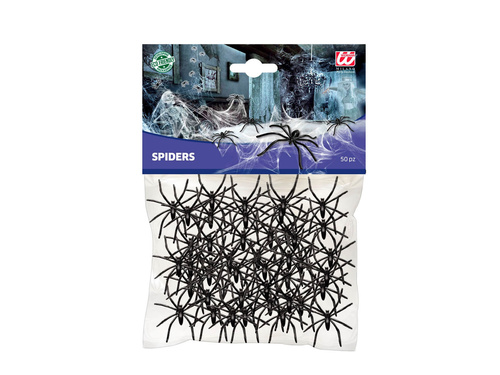 Halloween păianjeni decor - 50 buc.