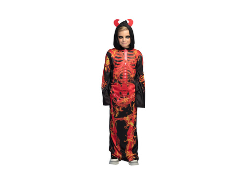 Costum schelet arzător