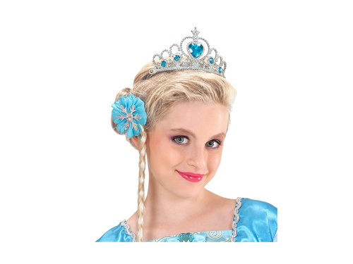 Tiară din argint cu bijuterii turcoaz