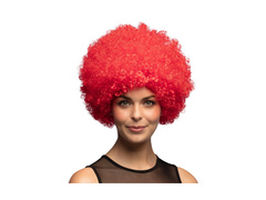 Peruca Afro Groove roșu