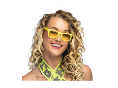 Ochelari de petrecere galben neon pentru dans