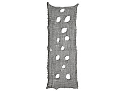 Față de masă neagră Halloween - 60 x 300 cm - 1 buc.