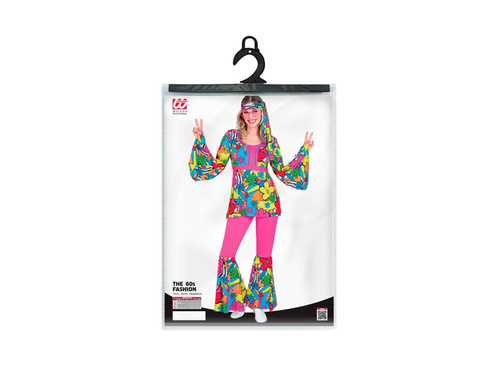 Ținută hippie din anii 1960. - puterea florilor