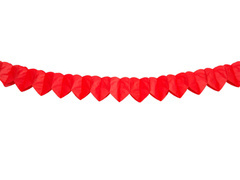 Ghirlandă de hârtie Inimi - 200 cm - 1 buc.